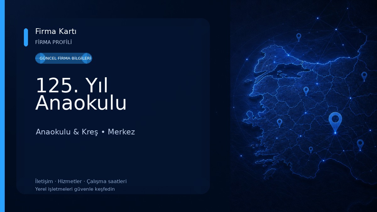125. Yıl Anaokulu