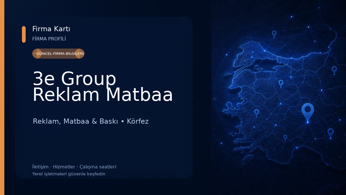 3e Group Reklam Matbaa