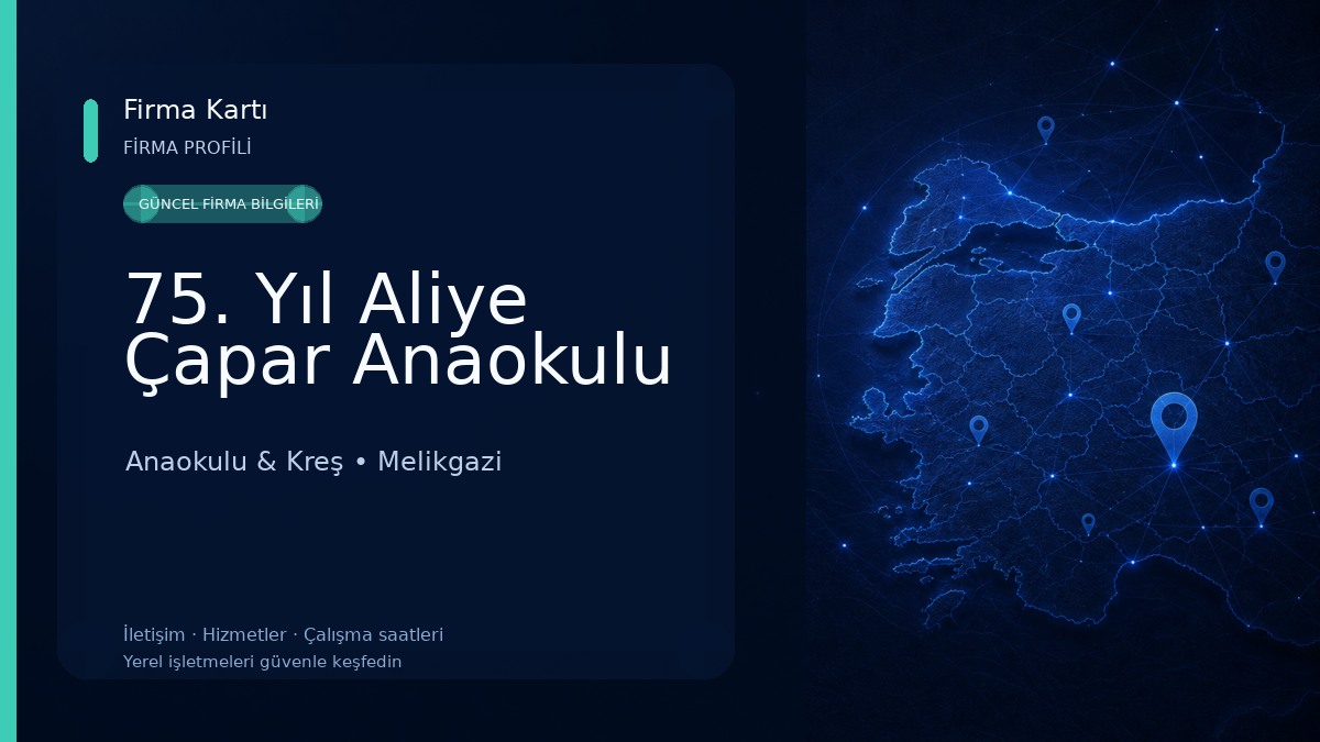 75. Yıl Aliye Çapar Anaokulu