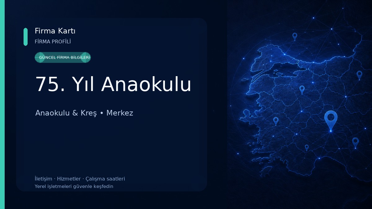 75. Yıl Anaokulu