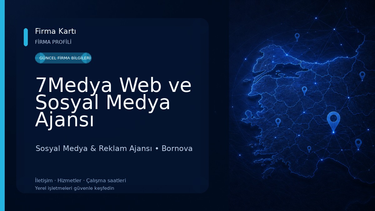 7Medya Web ve Sosyal Medya Ajansı Sosyal Medya & Reklam Ajansı