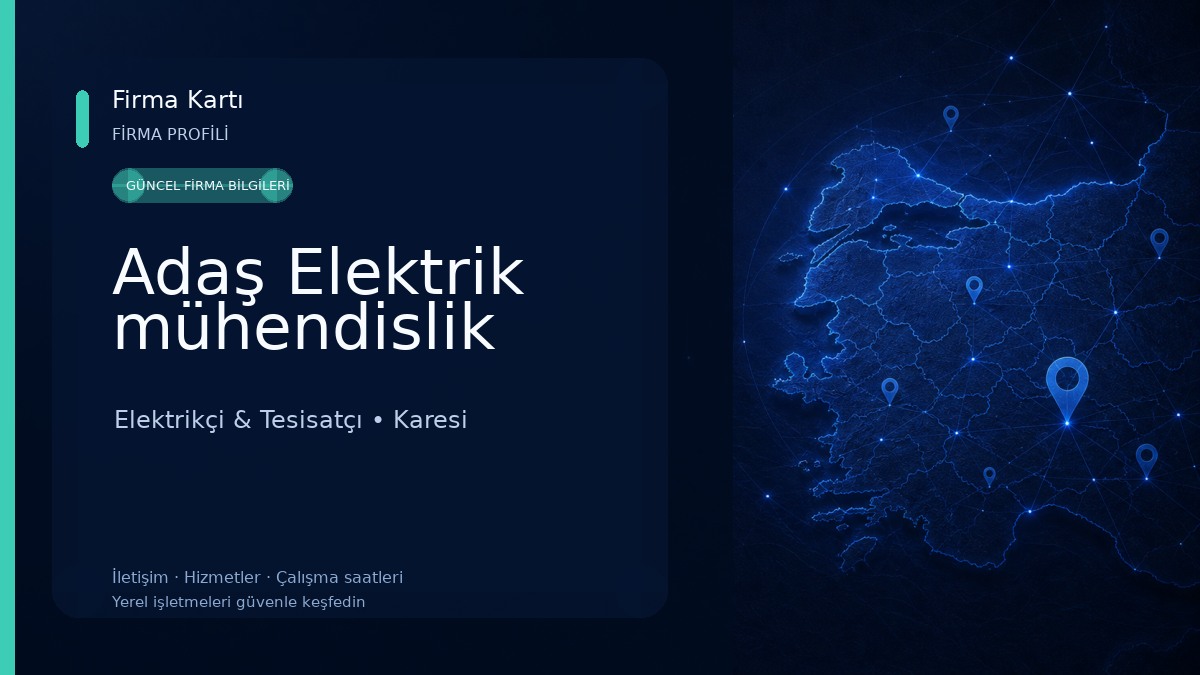 Adaş Elektrik mühendislik