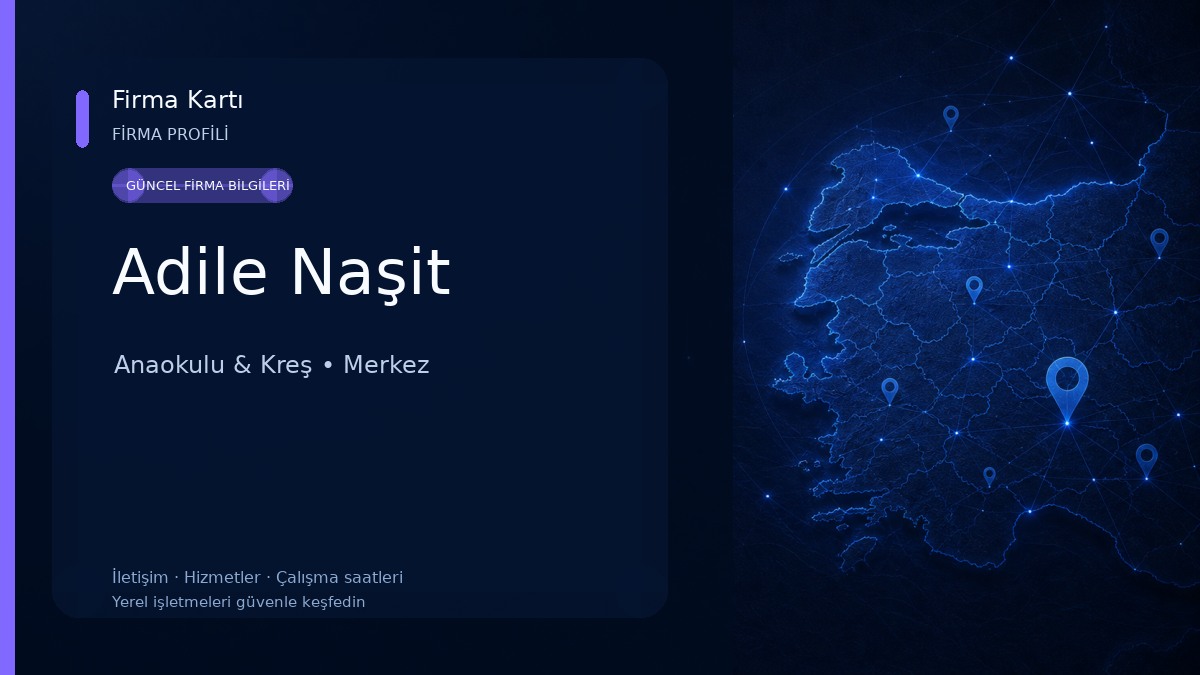 Adile Naşit Anaokulu & Kreş