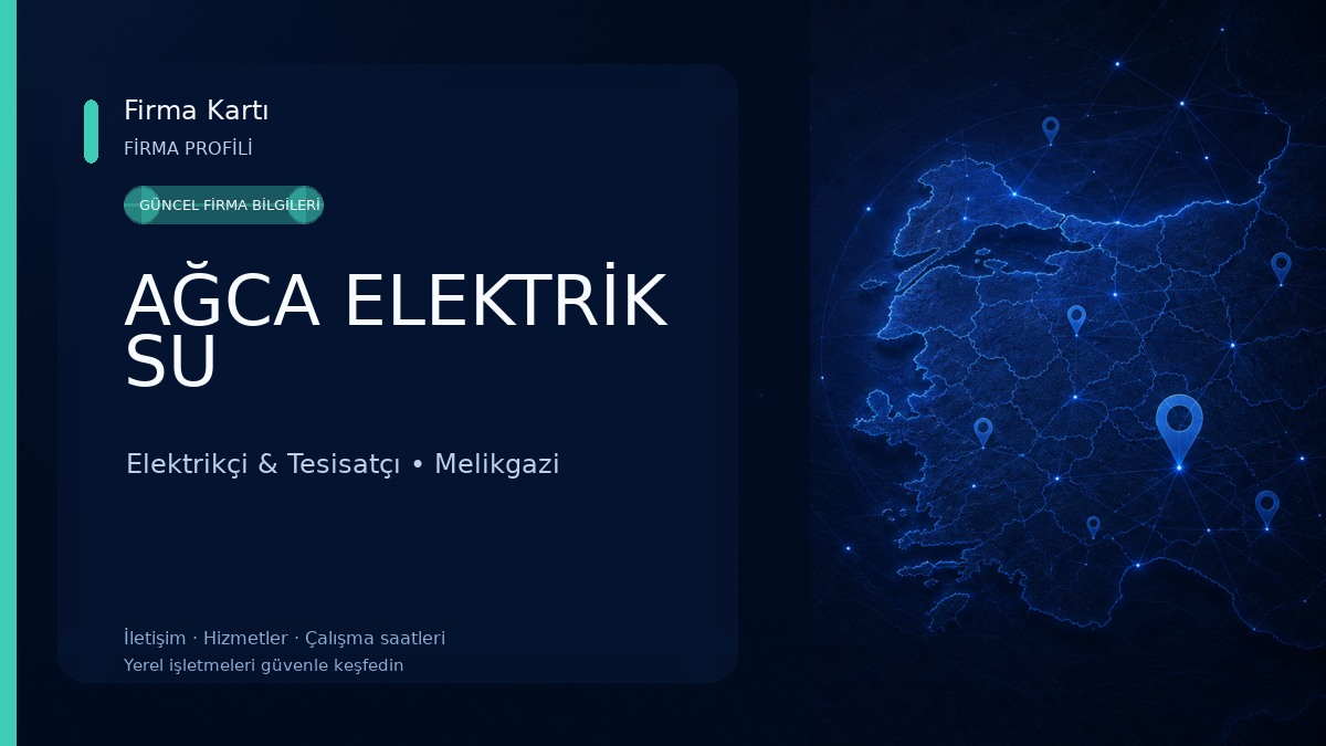 AĞCA ELEKTRİK SU Elektrikçi & Tesisatçı