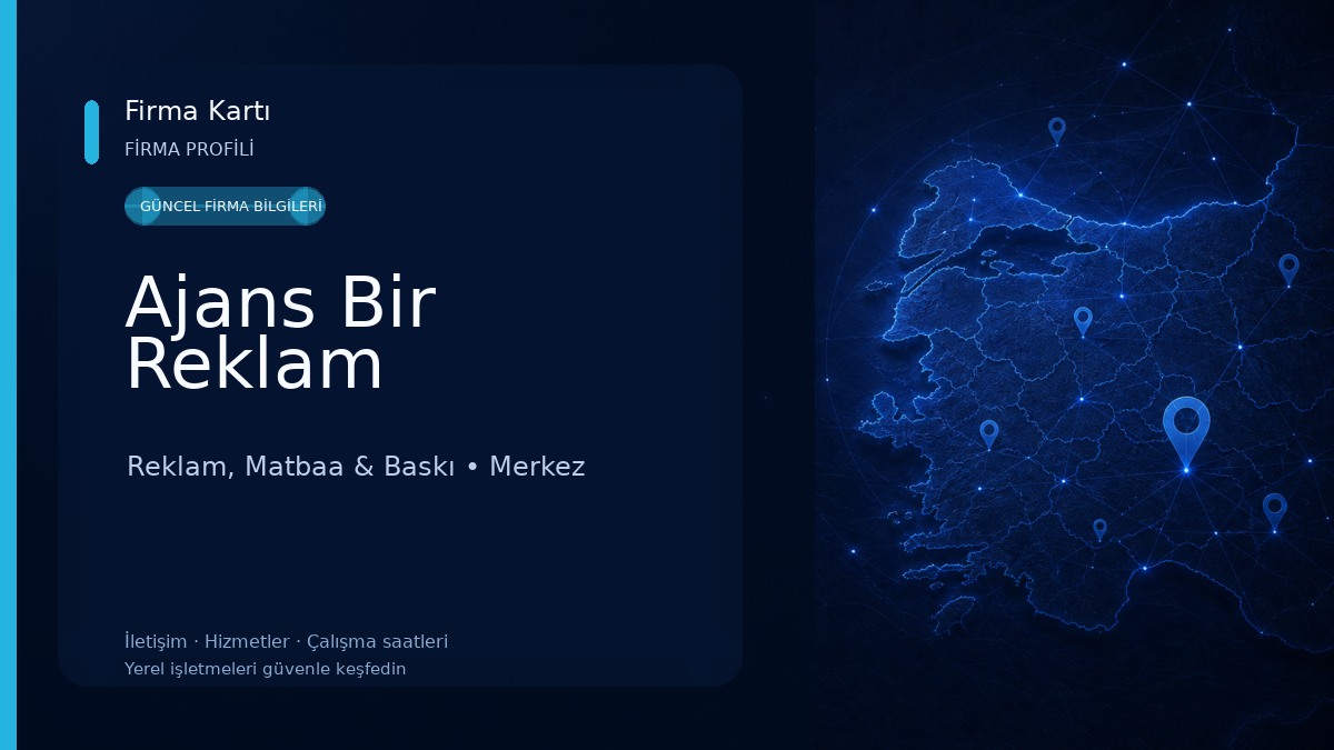 Ajans Bir Reklam