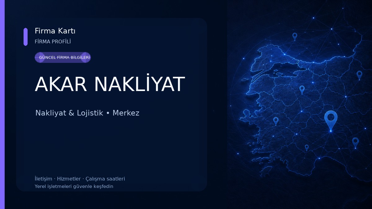 AKAR NAKLİYAT