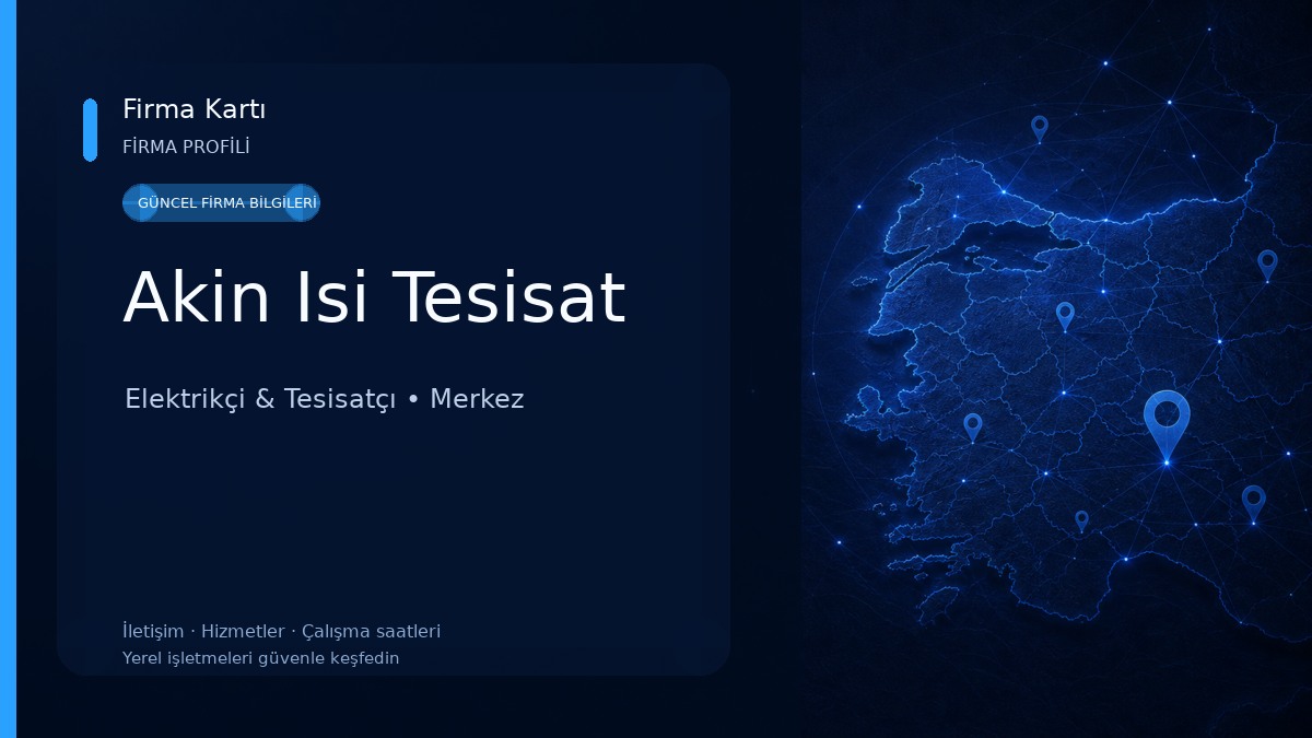 Akin Isi Tesisat