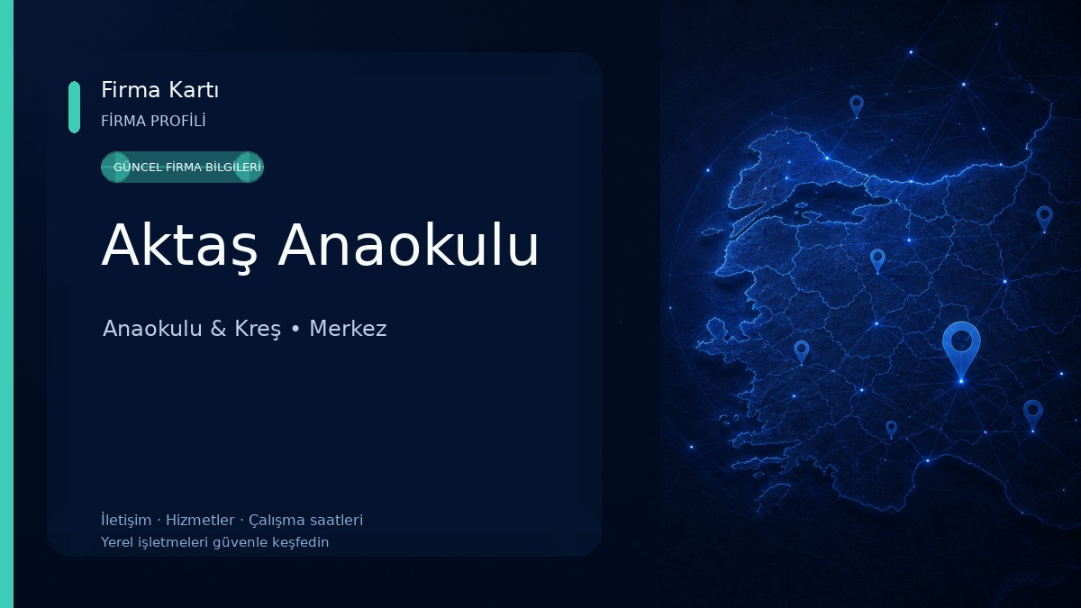 Aktaş Anaokulu