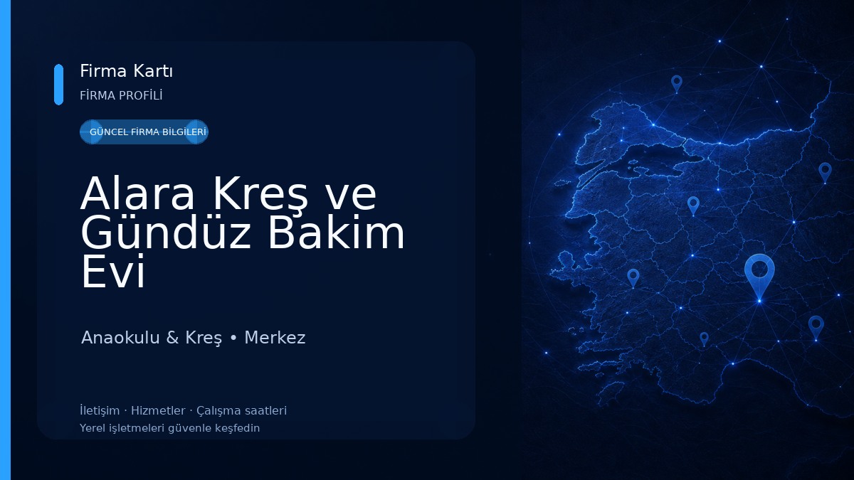 Alara Kreş ve Gündüz Bakim Evi Anaokulu & Kreş