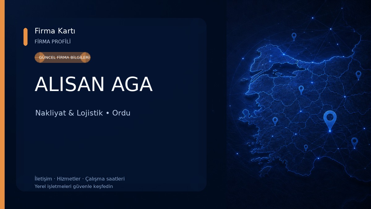 ALISAN AGA Nakliyat & Lojistik