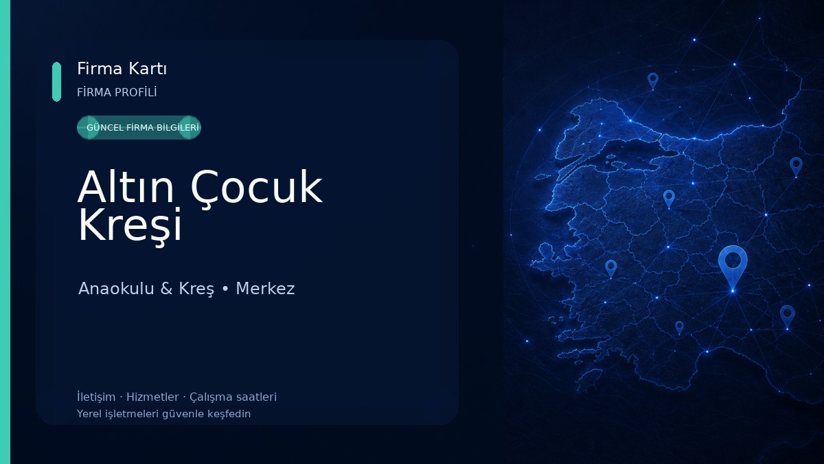 Altın Çocuk Kreşi Anaokulu & Kreş