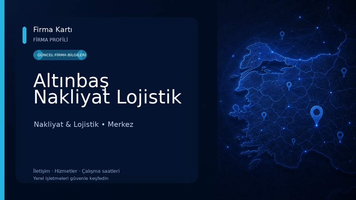 Altınbaş Nakliyat Lojistik