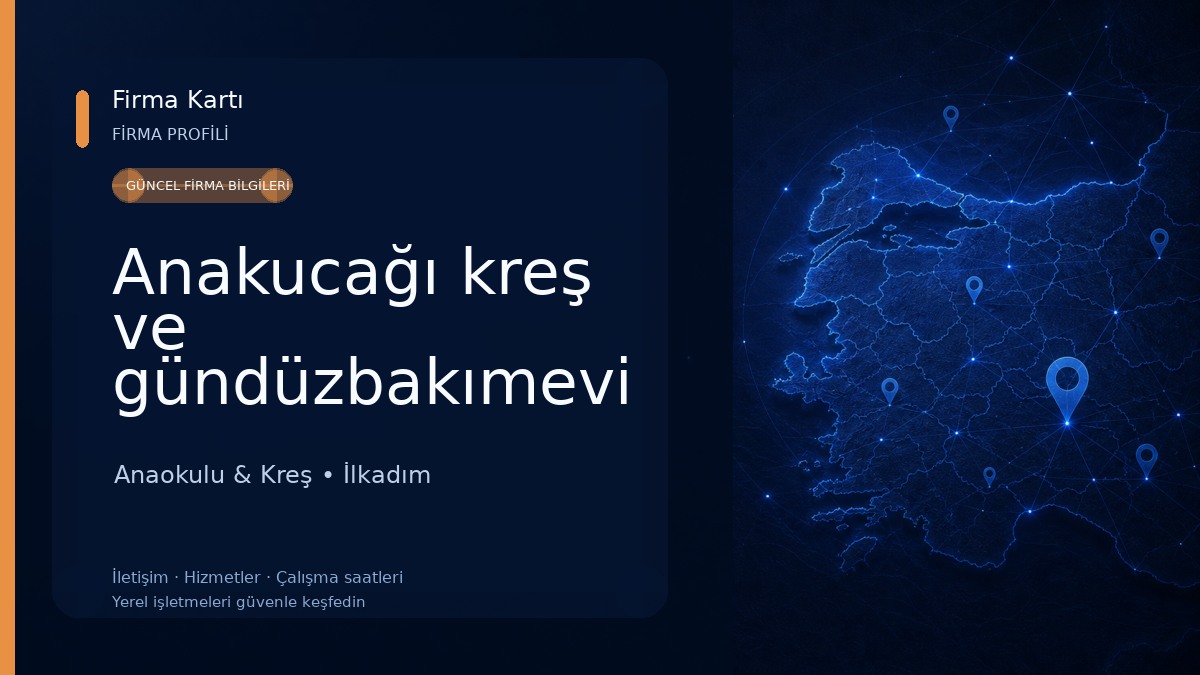 Anakucağı kreş ve gündüzbakımevi