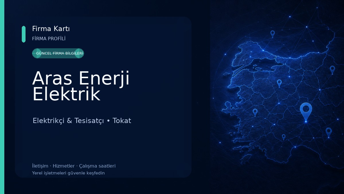 Aras Enerji Elektrik Elektrikçi & Tesisatçı