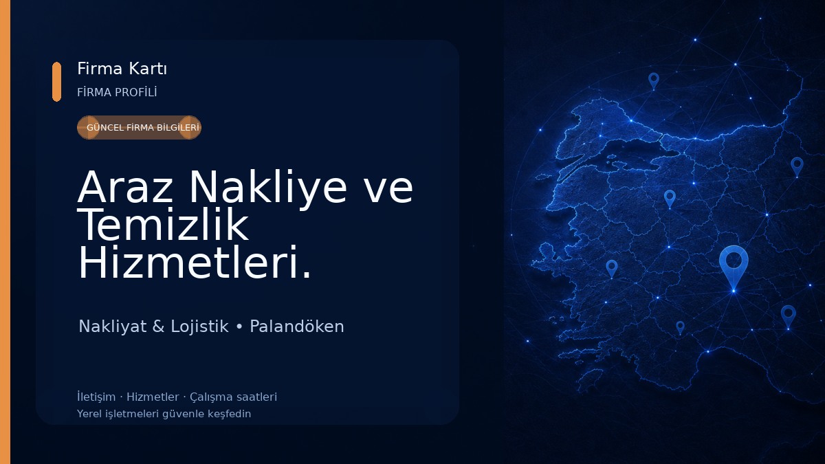 Araz Nakliye ve Temizlik Hizmetleri.