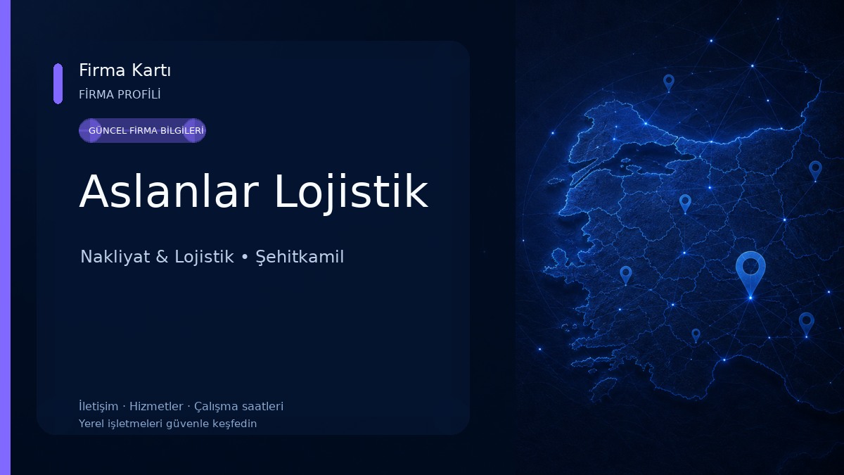 Aslanlar Lojistik Nakliyat & Lojistik