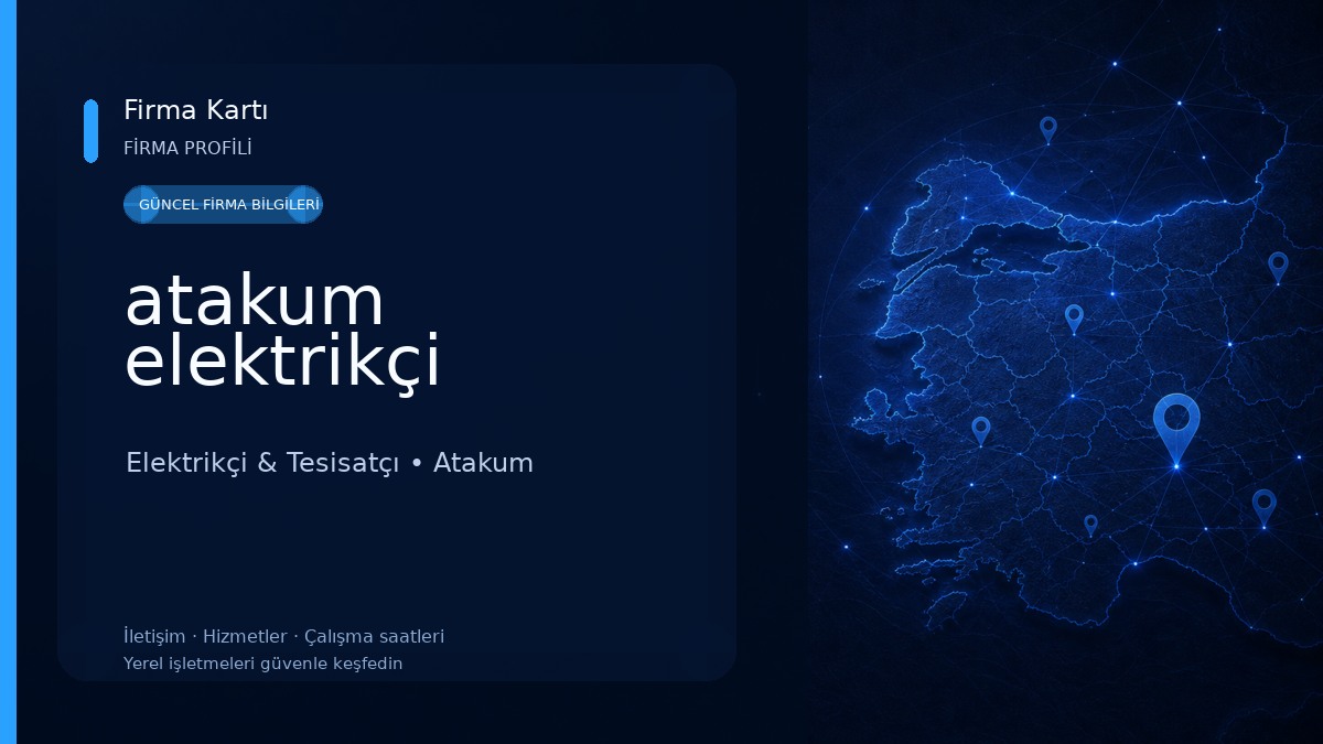 atakum elektrikçi