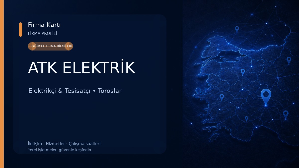 ATK ELEKTRİK Elektrikçi & Tesisatçı