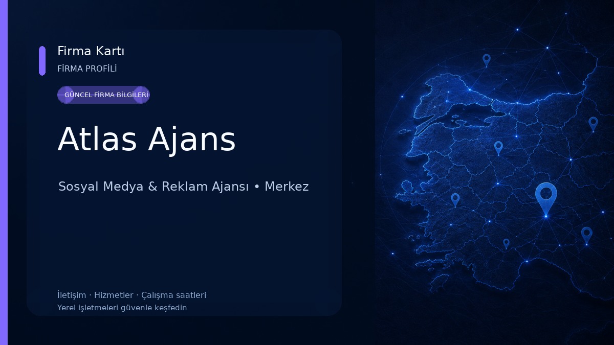 Atlas Ajans Sosyal Medya & Reklam Ajansı
