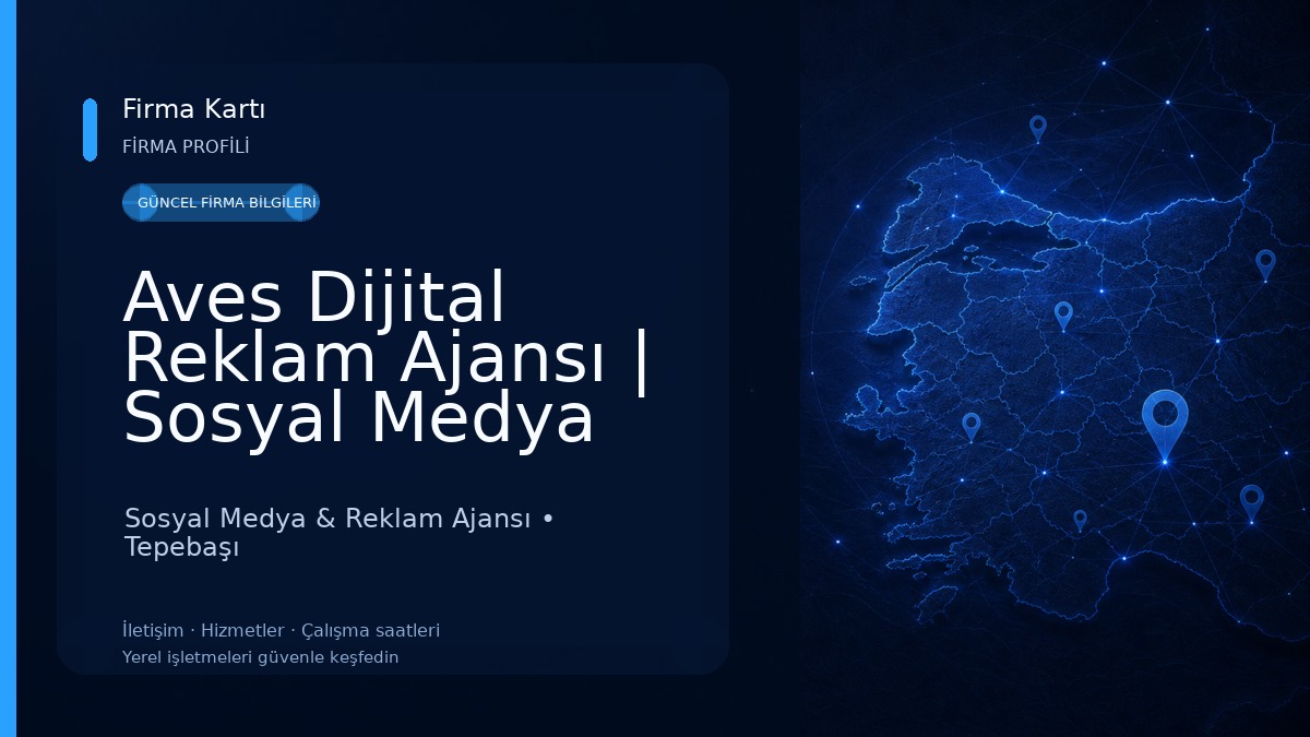Aves Dijital Reklam Ajansı | Sosyal Medya Ajansı | SEO ve Web Tasarım Ajansı