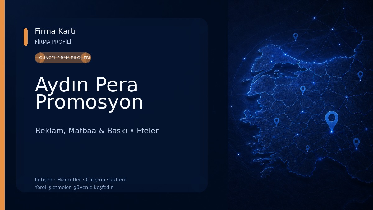 Aydın Pera Promosyon