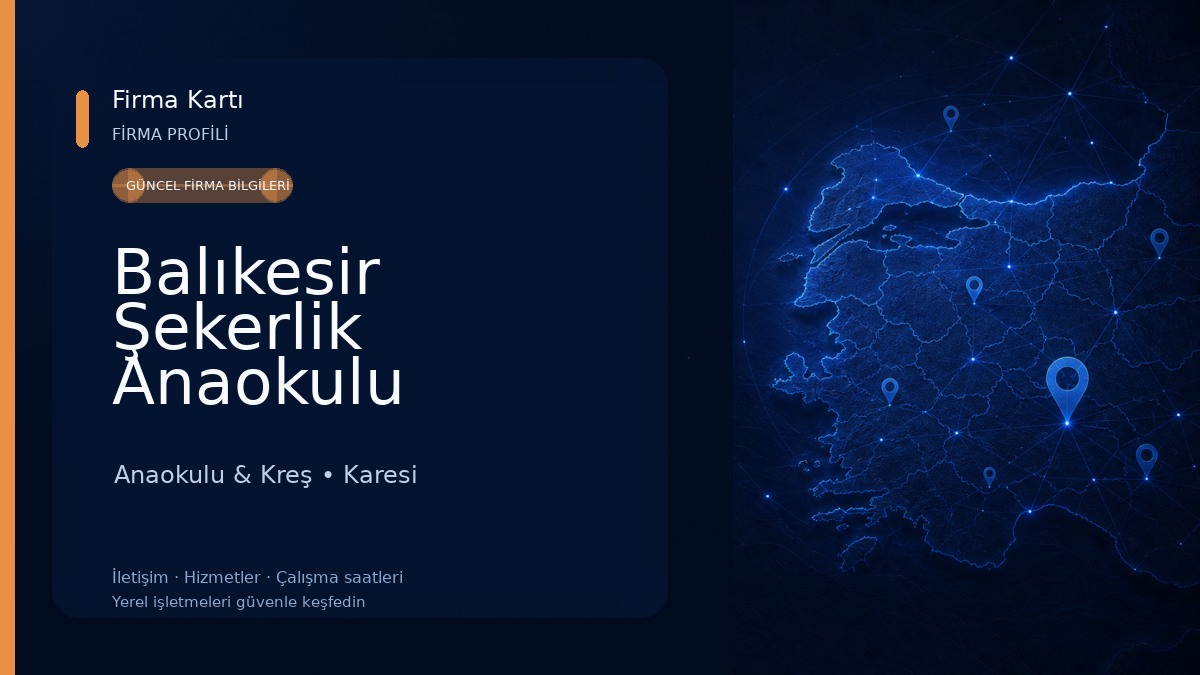 Balıkesir Şekerlik Anaokulu