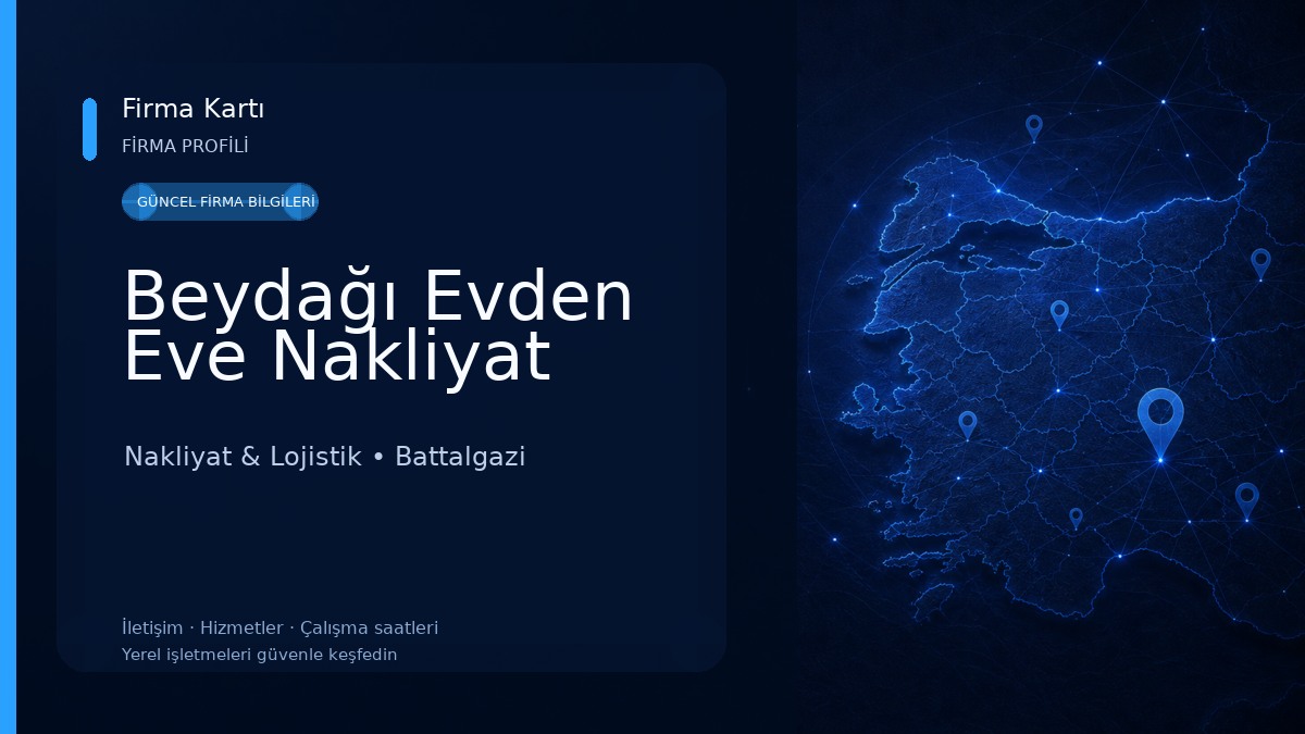 Beydağı Evden Eve Nakliyat Nakliyat & Lojistik