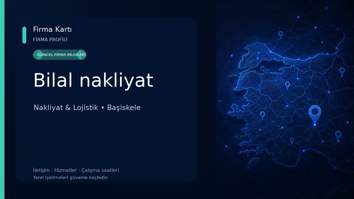 Bilal nakliyat Nakliyat & Lojistik