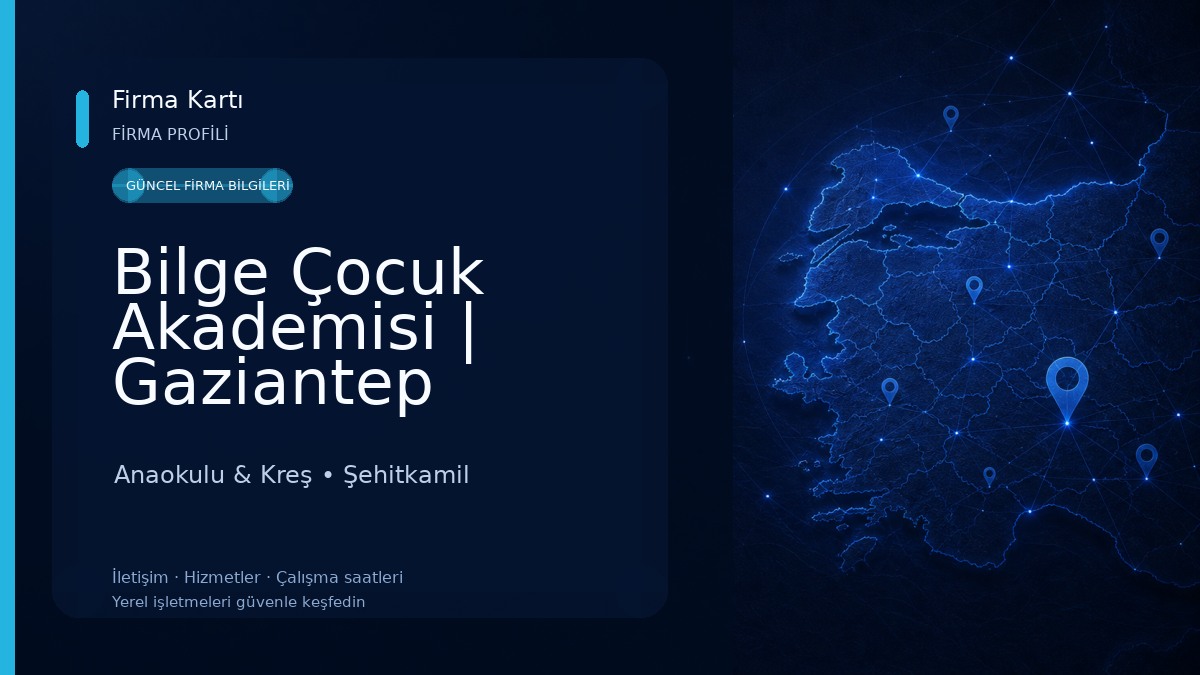 Bilge Çocuk Akademisi | Gaziantep Anaokulu | Kreşler | Gündüz Bakımevi Anaokulu & Kreş