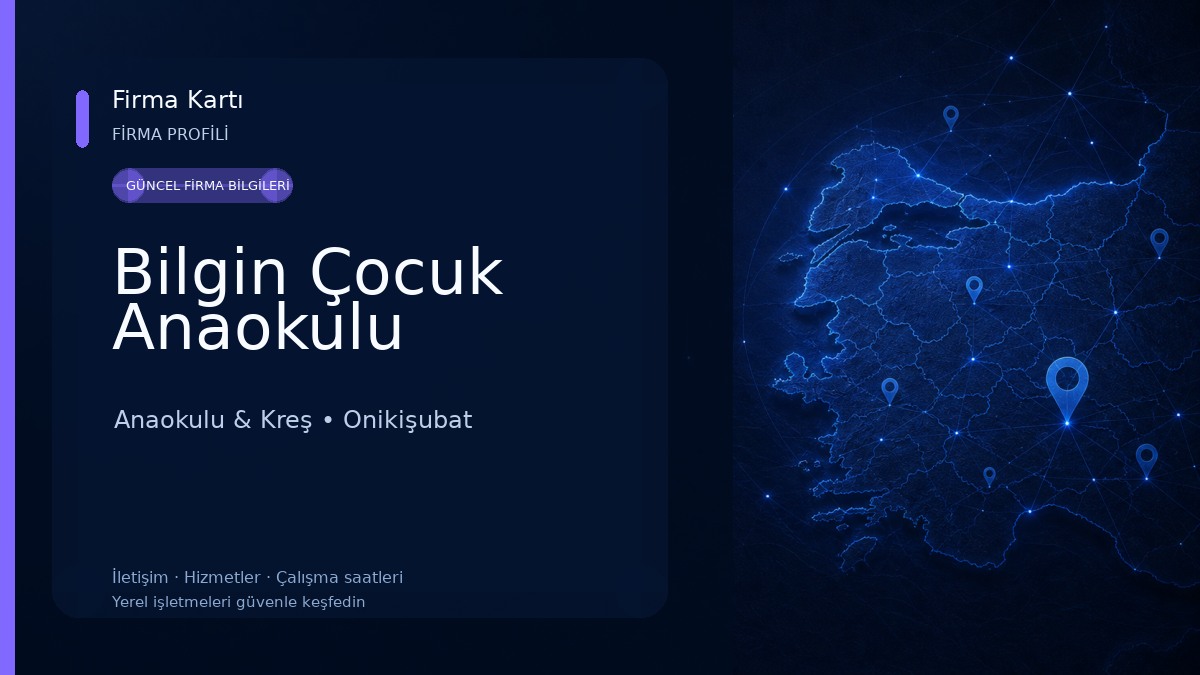 Bilgin Çocuk Anaokulu Anaokulu & Kreş