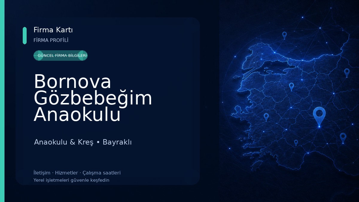 Bornova Gözbebeğim Anaokulu Anaokulu & Kreş