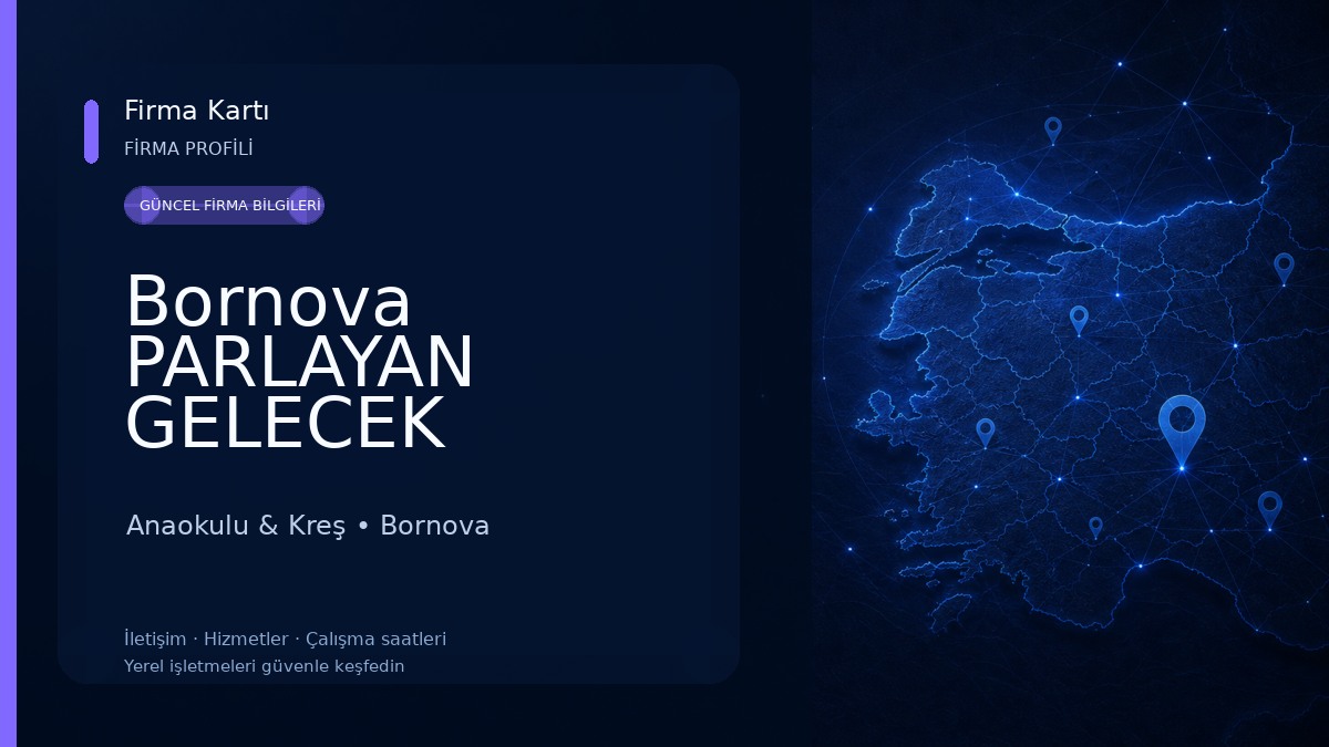 Bornova PARLAYAN GELECEK Anaokulu