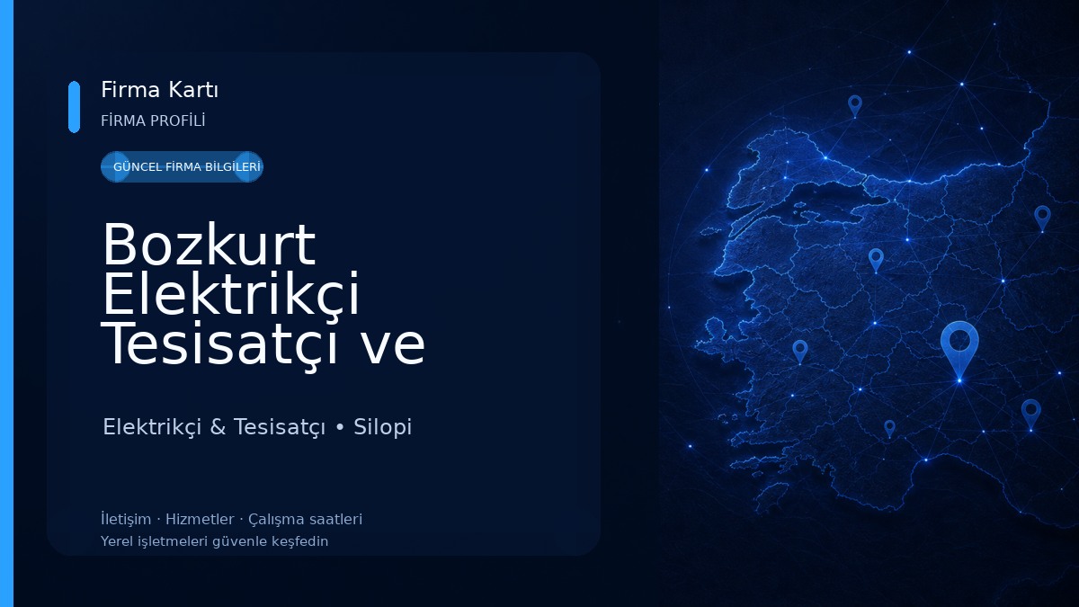 Bozkurt Elektrikçi Tesisatçı ve Boya Ustası Elektrikçi & Tesisatçı