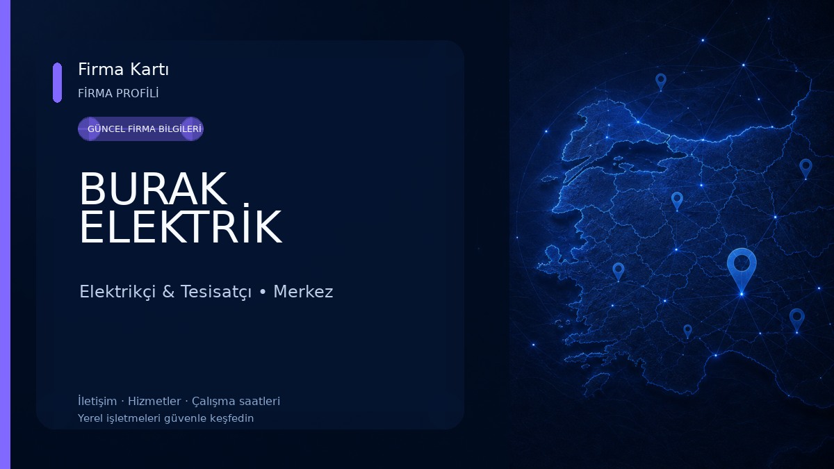 BURAK ELEKTRİK