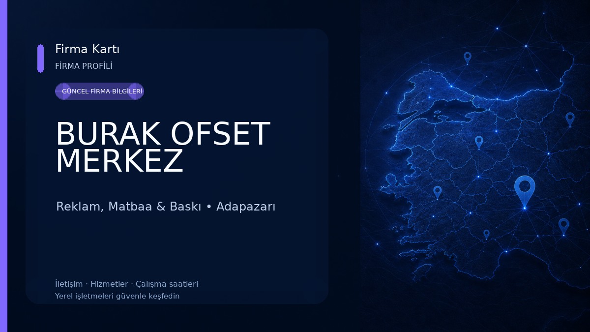 BURAK OFSET MERKEZ