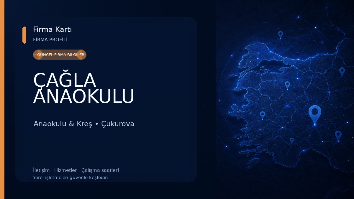ÇAĞLA ANAOKULU Anaokulu & Kreş