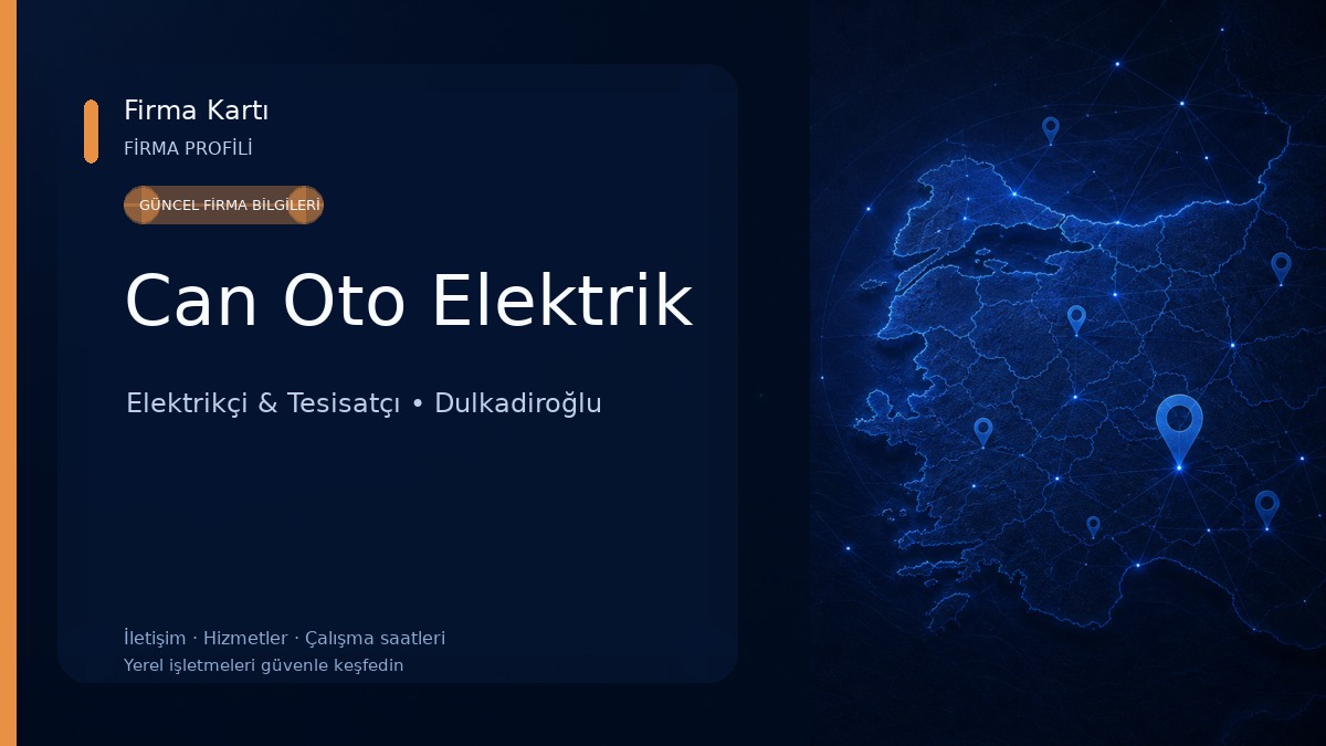 Can Oto Elektrik
