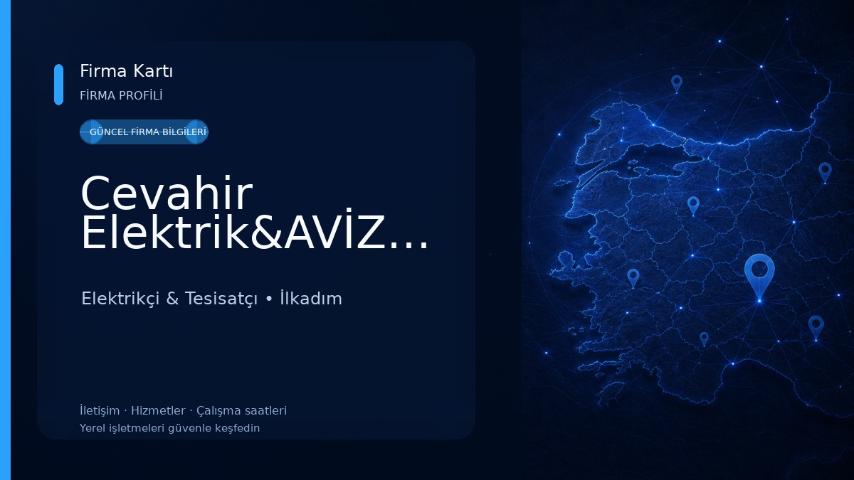 Cevahir Elektrik&AVİZECİM Elektrikçi & Tesisatçı