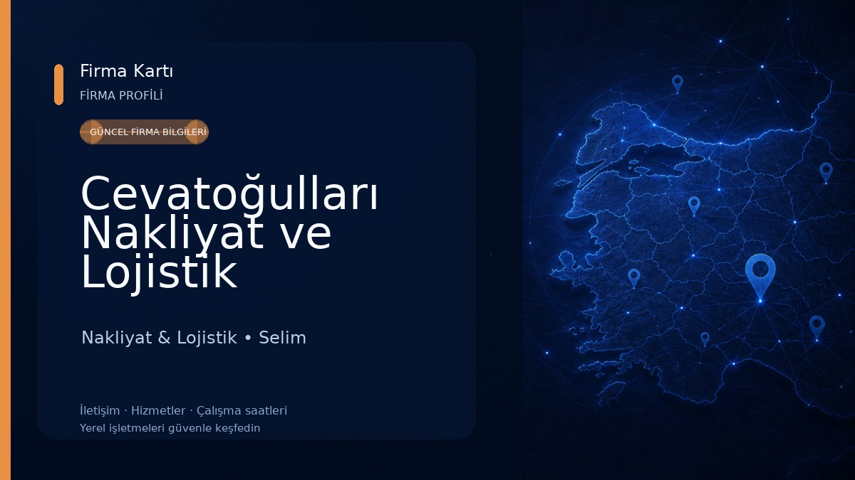 Cevatoğulları Nakliyat ve Lojistik Nakliyat & Lojistik