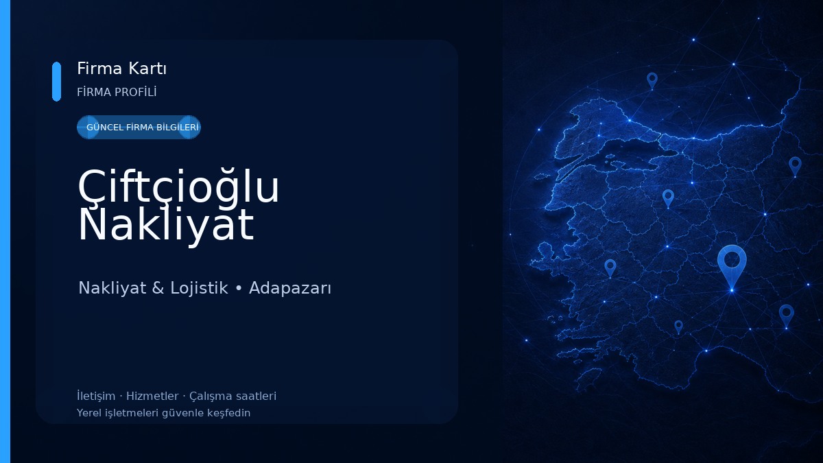 Çiftçioğlu Nakliyat