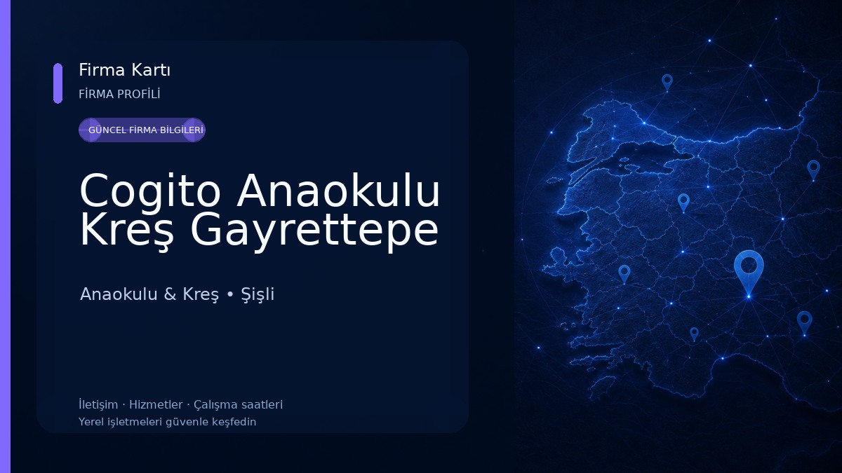 Cogito Anaokulu Kreş Gayrettepe