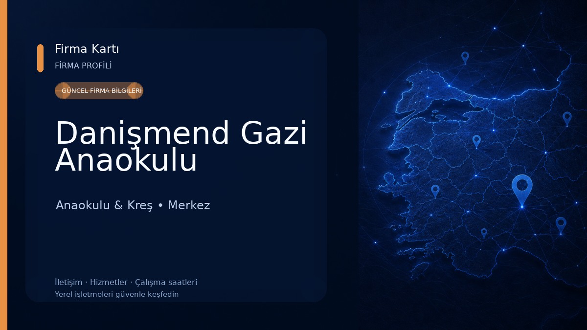Danişmend Gazi Anaokulu Anaokulu & Kreş