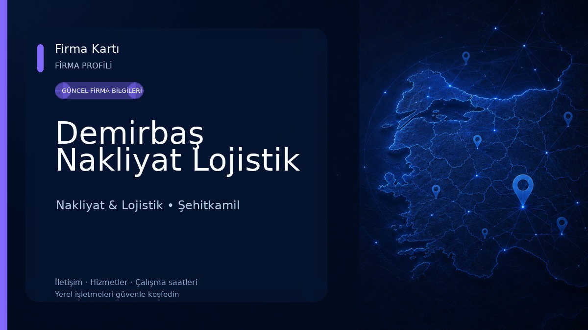 Demirbaş Nakliyat Lojistik Nakliyat & Lojistik