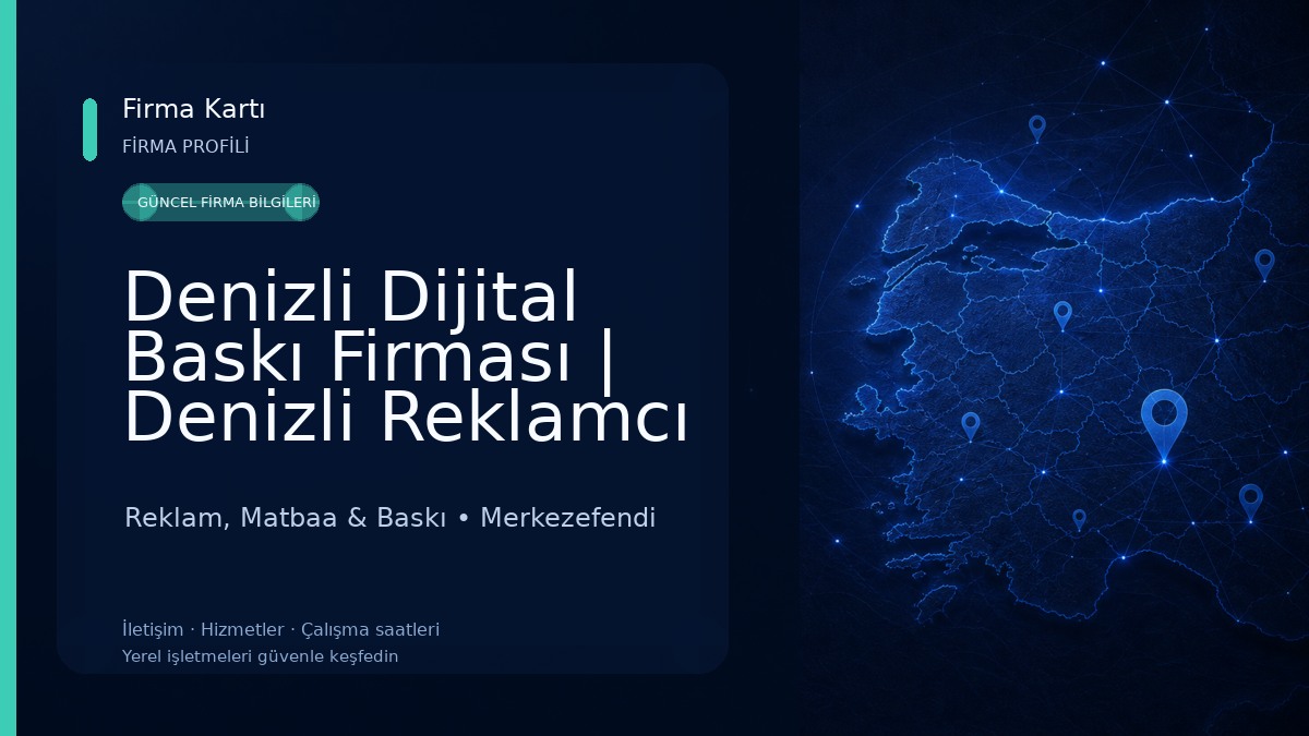 Denizli Dijital Baskı Firması | Denizli Reklamcı | Denizli Tabela Reklam | Denizli Işıklı Tabela | Denizli Baskı | ReklamZade