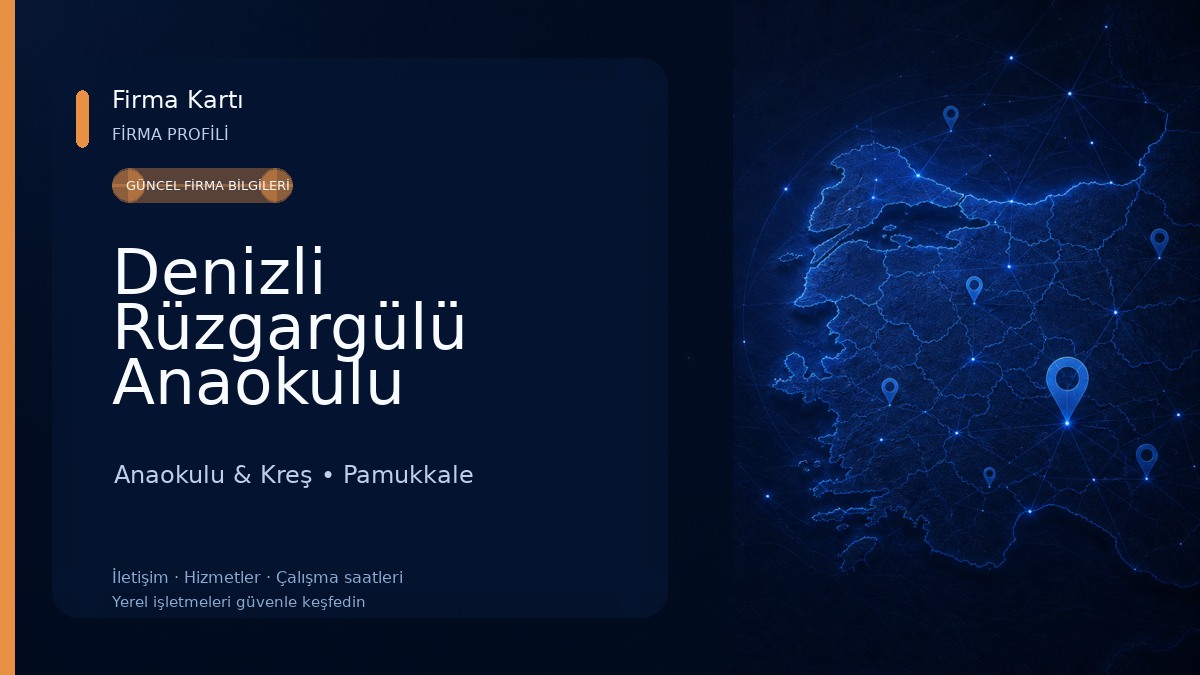 Denizli Rüzgargülü Anaokulu