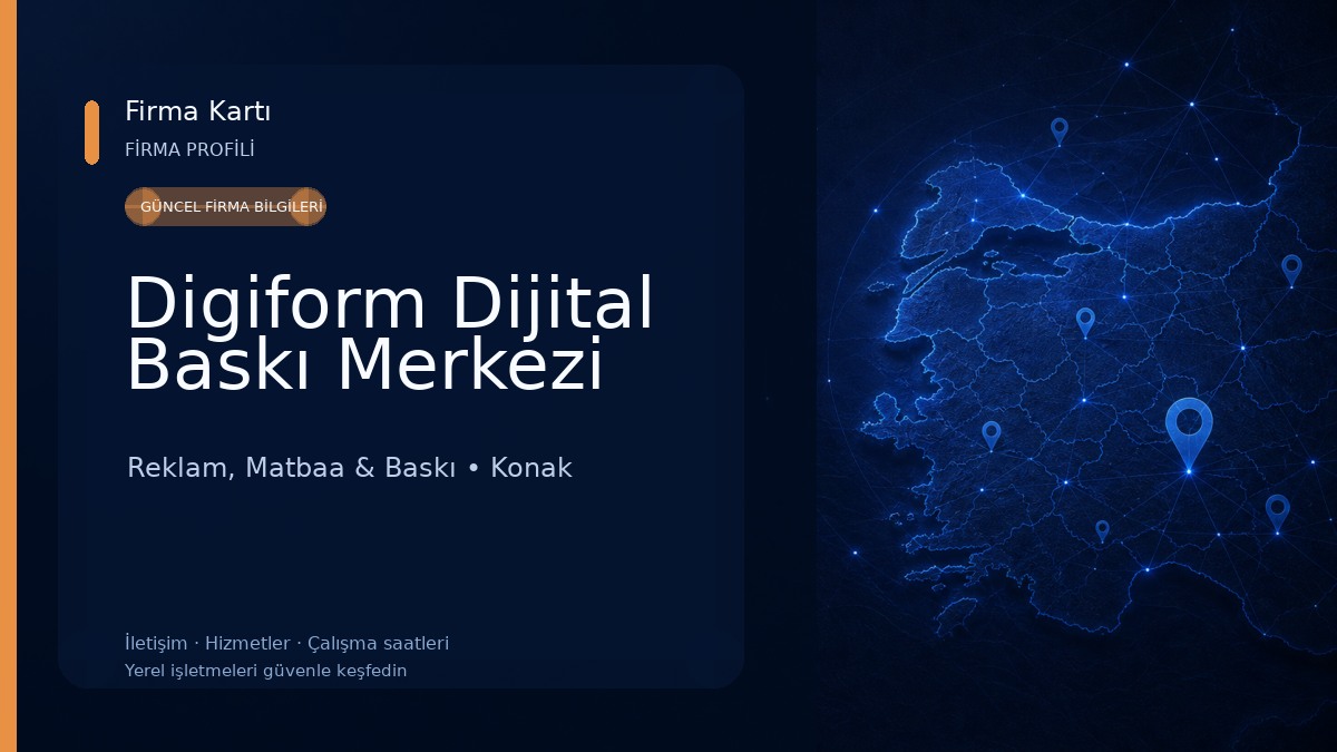 Digiform Dijital Baskı Merkezi