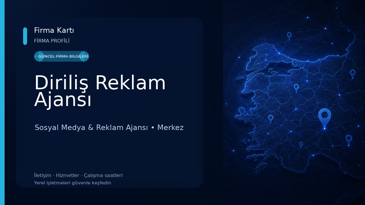 Diriliş Reklam Ajansı Sosyal Medya & Reklam Ajansı