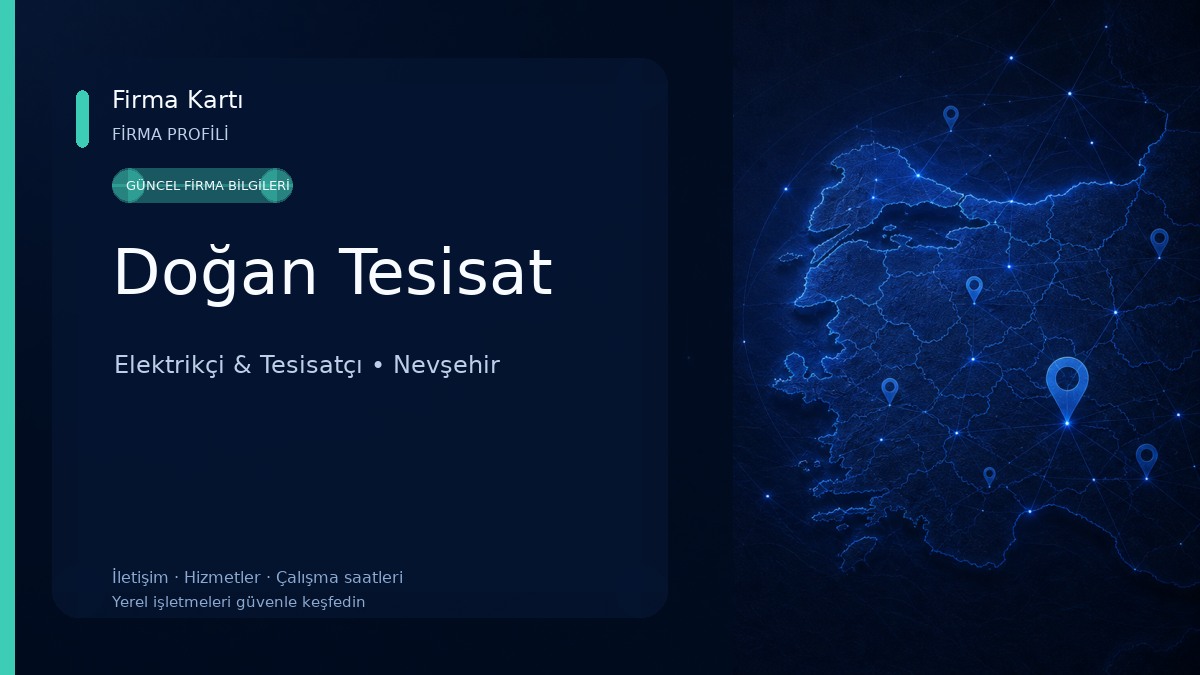 Doğan Tesisat Elektrikçi & Tesisatçı