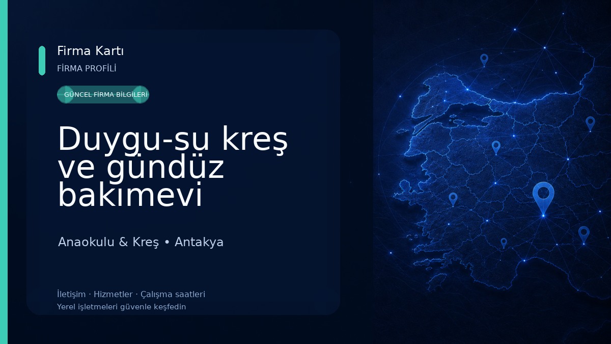Duygu-su kreş ve gündüz bakımevi Anaokulu & Kreş