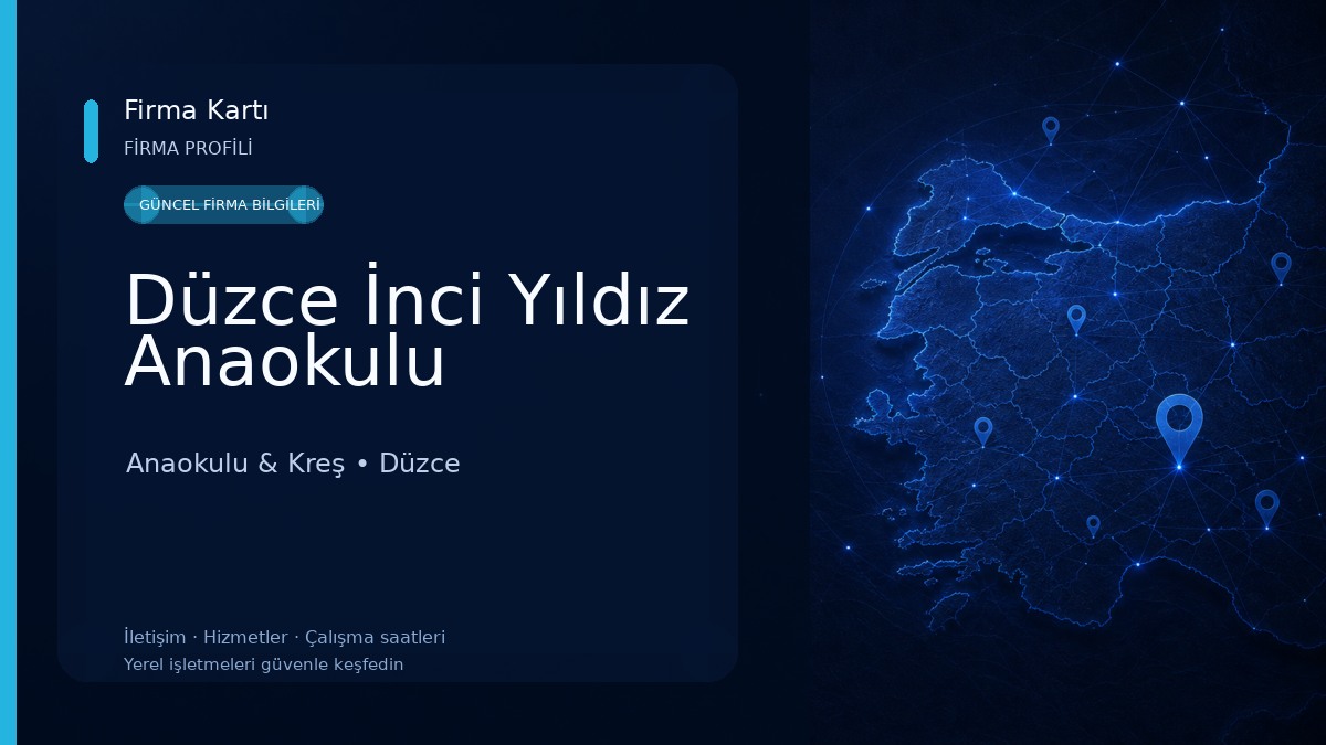 Düzce İnci Yıldız Anaokulu Anaokulu & Kreş
